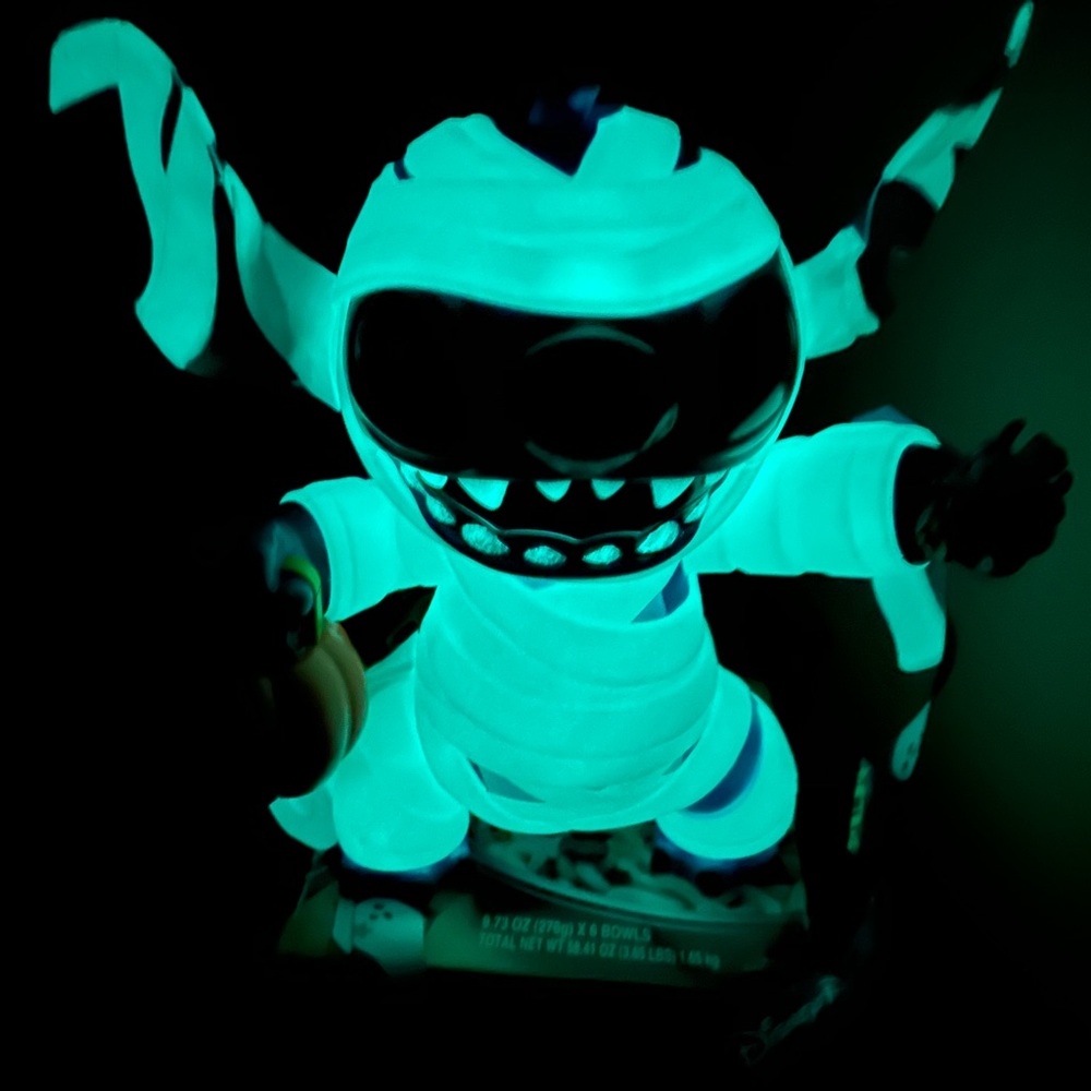 Stitch Halloween Glow in the Dark Light-Up Popcorn Bucket